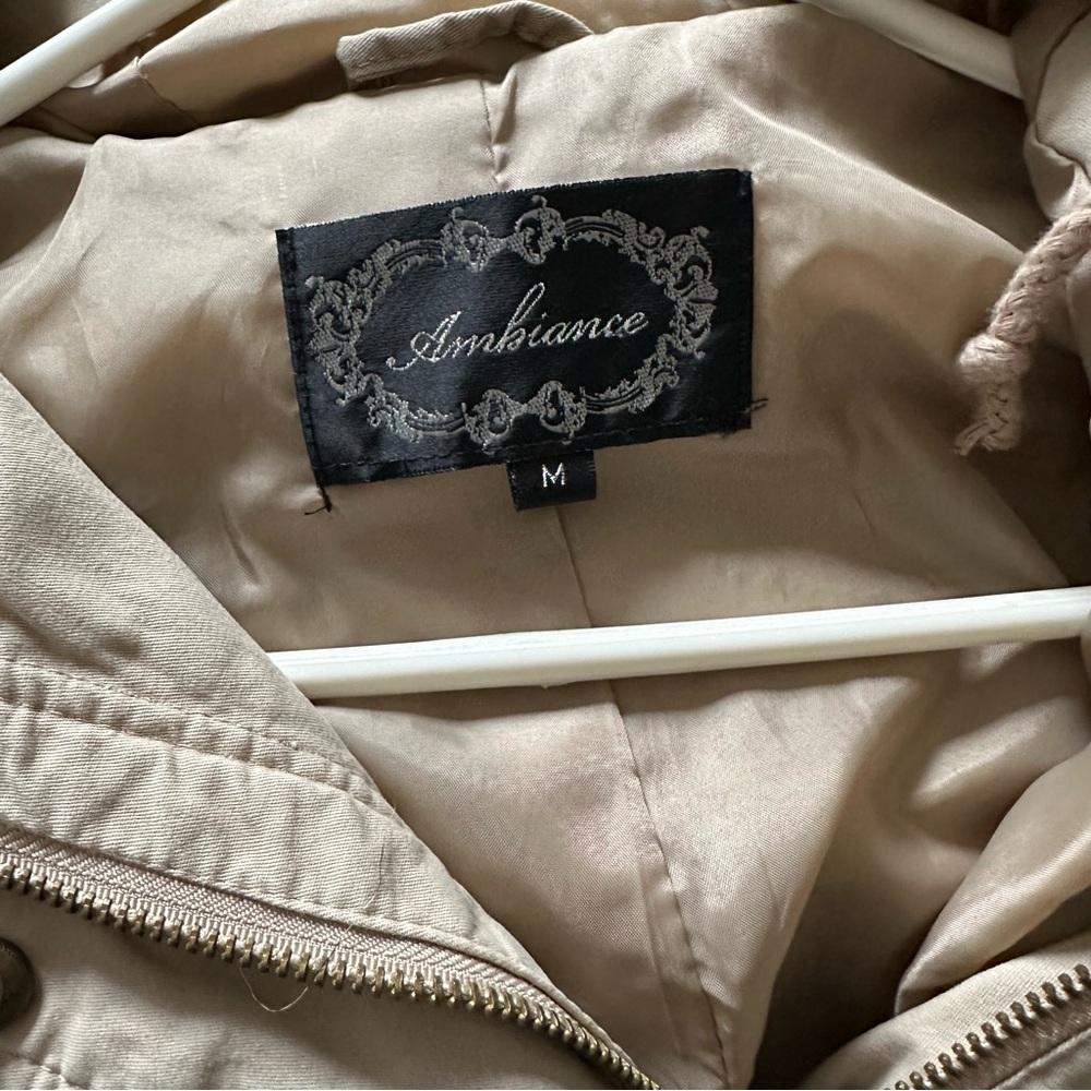 Tan Over coat - Picture 3 of 3